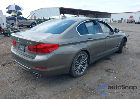 2018 BMW 540I из США, поврежденный, VIN WBAJE5C54JG918141